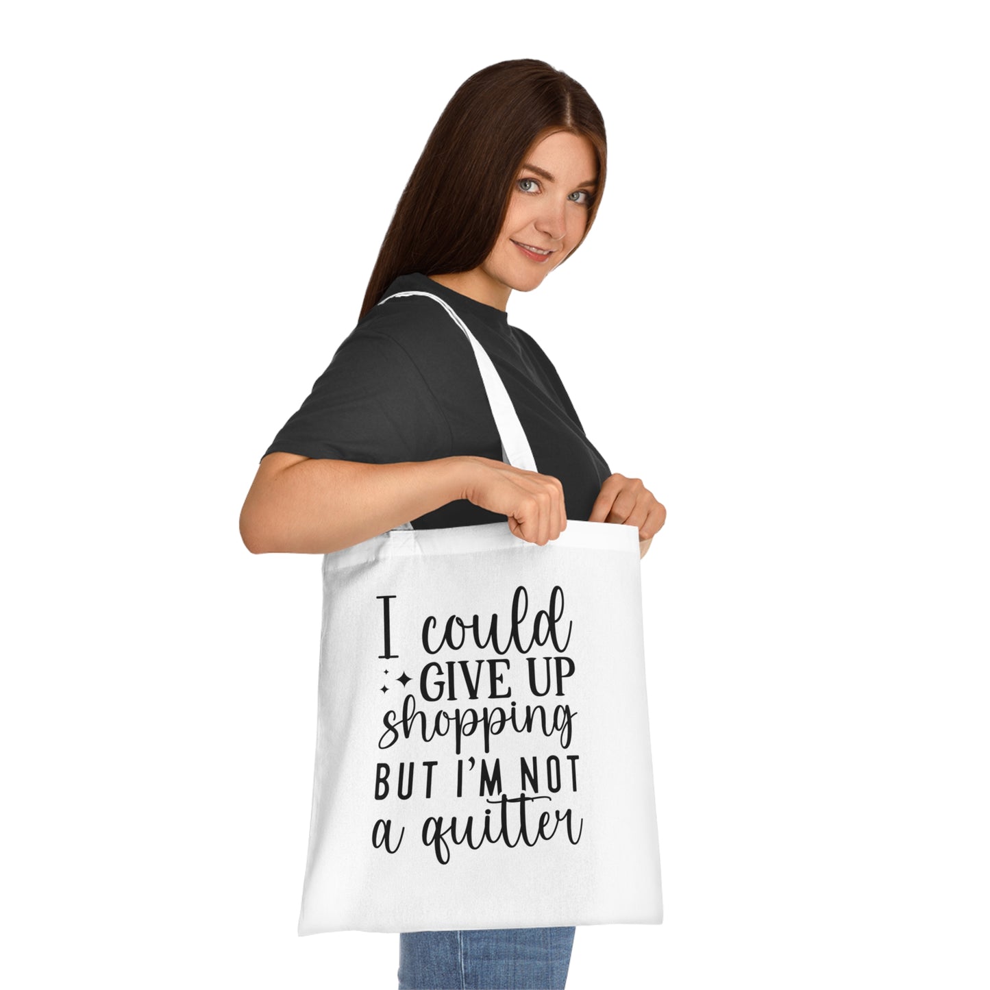 Stylish Motivational Cotton Tote Bag | Perfect for Shopping, Gifts, Everyday Use, Eco-Friendly Lifestyle, Tote, Quote Bag